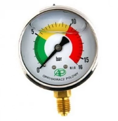 Glycerine pressure gauge